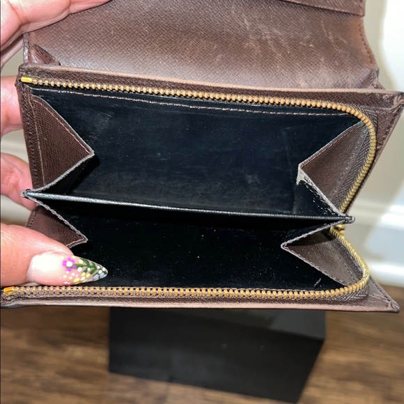 Louis Vuitton Damier Ebene Porte Monnaie Tresor Wallet - Picture 5 of 14